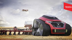 future autonomous tractor concept