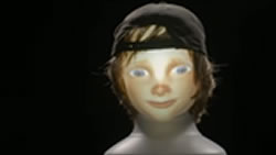 human-like robot face