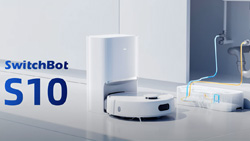 The SwitchBot S10 automated floor cleaning robot