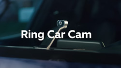 The Ring Car Cam dual facing security camera