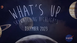 The December 2023 Nighttime Skywatching Tips from NASA