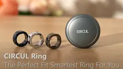 The CIRCUL RING smart wearable with adaptive size