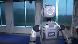 The Boston Dynamics electric humanoid robot Atlas