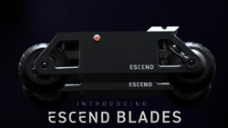 The Escend Blades electric inline skates