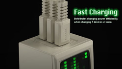The Shargeek Retro 67W Charger With Power Display