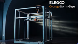 The ELEGOO OrangeStorm Giga large volume FDM 3D printer