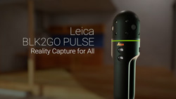 The Leica BLK2GO PULSE handheld 3D laser scanner