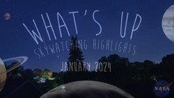 The January 2024 Skywatching Tips from NASA