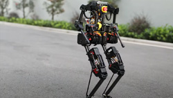 BRUCE (Bipedal Robot Unit with Compliance Enhanced) is a kid-size humanoid robot