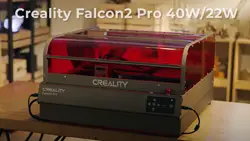 The Falcon 2 Pro enclosed laser engraver and cutter