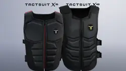 The TactSuit X40 and TactSuit X16 haptic suits from bHaptics