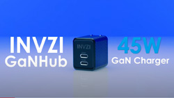The 45W INVZI GaNHub GaN charger