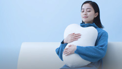 The fufuly comfort robot shaped like a pillow