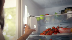 Shelfy smart air purifier for the refrigerator