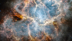 The NASA James Webb Space Telescope's study of the Crab Nebula