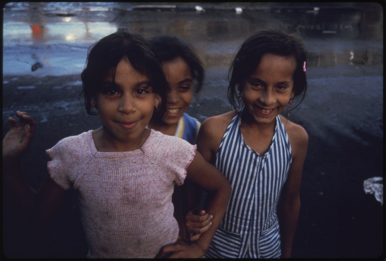 Inner city kids in Brooklyn, N.Y.