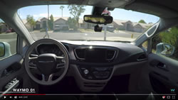 waymo self driving car