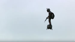 Jet-Powered Flyboard