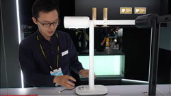 Lamp with Built in Computer