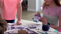 students using electronics kit