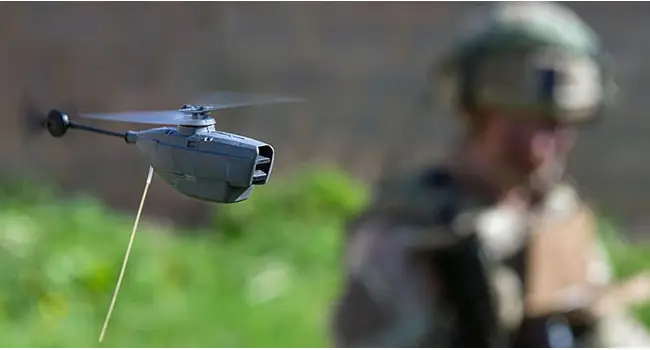 military handheld drone