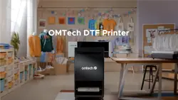 OMTech Aurora 14-inch Direct-to-Film (DTF) printer