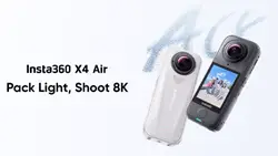 Insta360 X4 Air 8K 360 camera