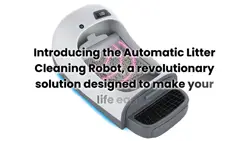 KLASSY AI-powered automatic litter cleaning robot