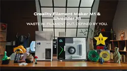 Creality Filament Maker M1 and Shredder R1