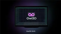 Owl3D Shift glasses-free 3D monitor