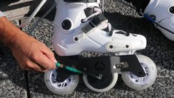 The AtmosGear electric inline skates