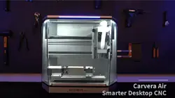 The Carvera Air smart desktop CNC machine