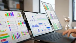 FlipGo Horizon modular multi-display system