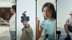 BOYA Magic AI-powered transformable wireless microphone